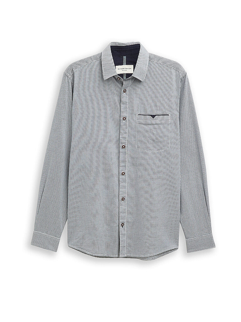 Tom Tailor Shirt Blue Stripy Structure XXL 6